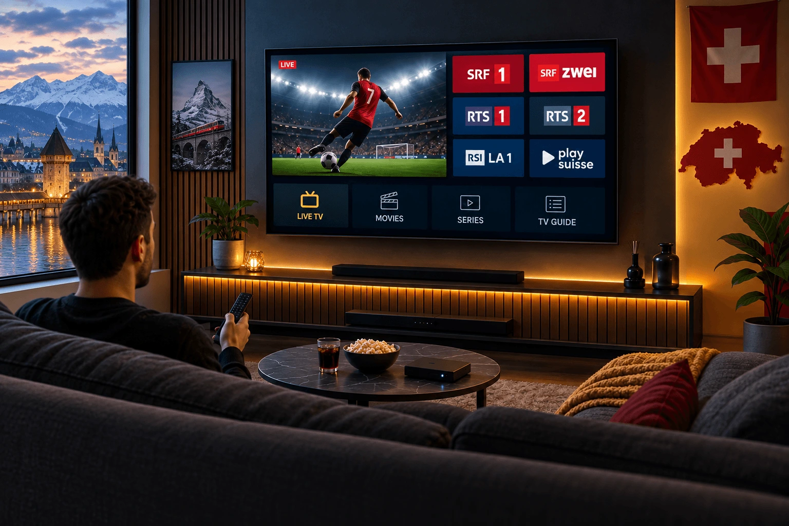 Abonnement IPTV Suisse 4K